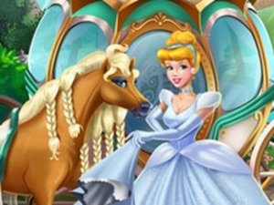 Cinderella Chariot Repair and Decoration