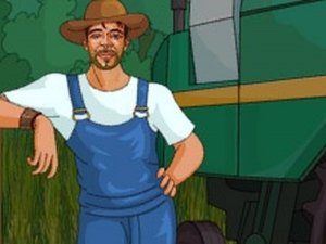 Texas Farm Thrasher Action Arcade Game