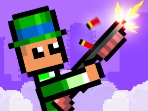 Pixeled Smash Duel Online Arcade Game