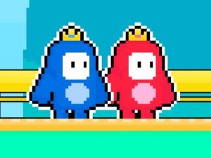Jelly Bros Red and Blue Online Puzzle Game