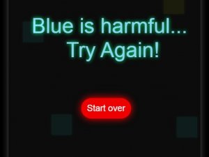 Avoid the Blue Online Arcade Game
