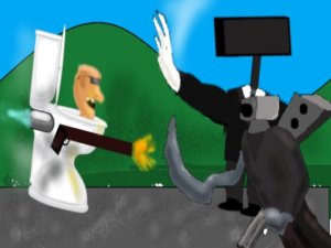 Race of Toilet Madness Online Arcade Game