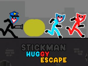 Stickman Huggy Escape Online Puzzle Game