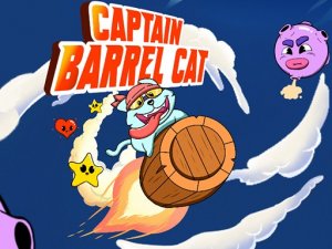 Captain Barrel Cat Online Arcade Game