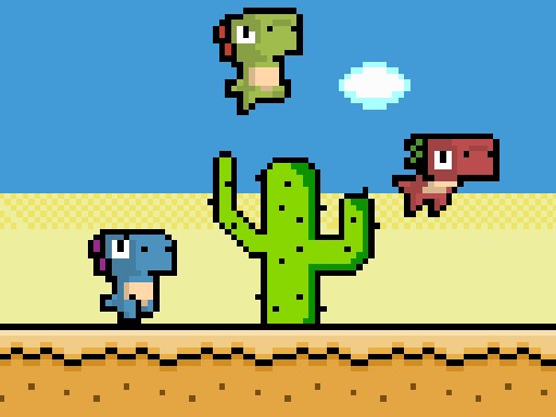 Pixel Dino Run Arcade
