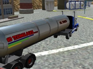 Oil Tanker Transporter Truck Simulator Game Driving Game