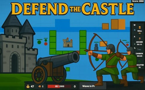 Defend the Castle - Medieval Tower Defense Strategy Game
