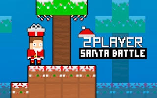 2 Player Santa Battle: Gift Box Rush