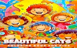 Beautiful Cats Coloring Book - Free Coloring Game