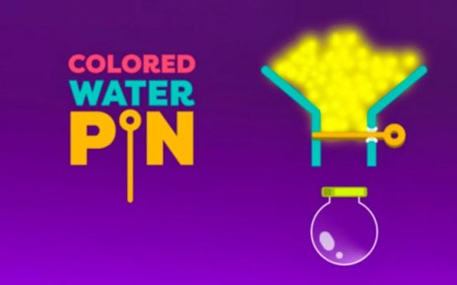 Colored Water & Pin - Physics Puzzle Game
