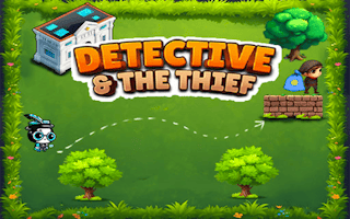 Detective And The Thief: Path Puzzle