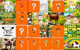 Farm Animals Memory Match Game