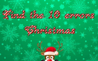 Find 10 Errors: Christmas Challenge