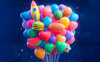 Merge 3D Balloons - Match Puzzle Game