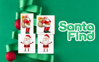 Santa Find - Christmas Memory Card Game