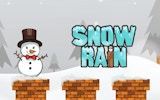 Snow Rain Fall Jumping - Snowball Survival Game