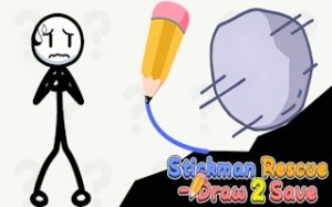 Stickman Safety Draw Puzzle