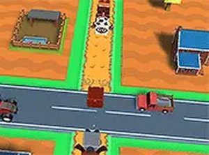 Animal Traffic Run Online Arcade Game