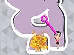 Pin Water Rescue Puzzle Game Online - Logic Puzzle Game