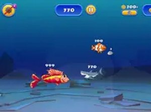 Eat a Smaller Fish Arcade Game