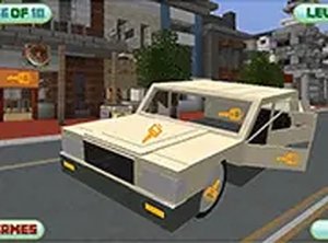 Minecraft Cars Hidden Keys Online Puzzle Game