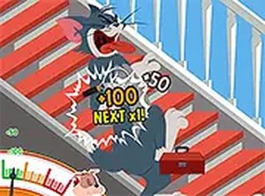 Tom and Jerry: Musical Stairs Online Arcade Game