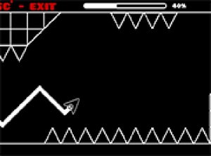 Geometry Arrow Reflex Online Arcade Game
